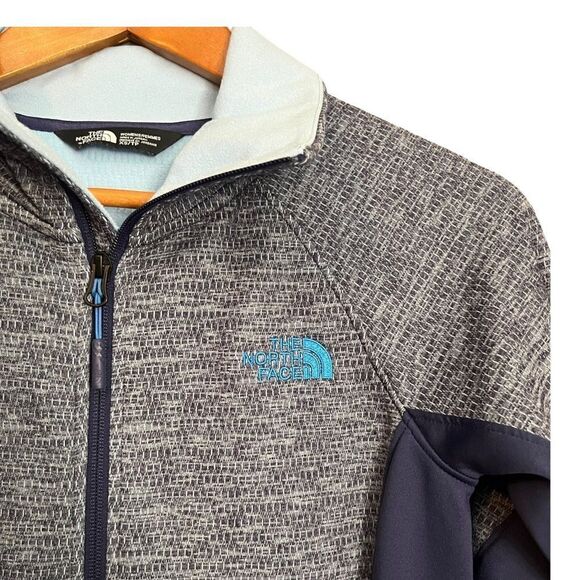 The north face fleece lined zip up sweater. Size xs - Picture 9 of 10